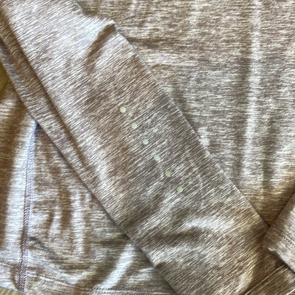 Nike Dri-Fit 1/4 zip Long Sleeve Running Top, Sz M - Picture 2 of 5